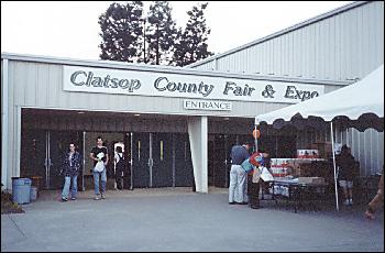 Clatsop Fair entrance