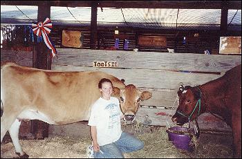 Vicki Sutterly with Tootsie