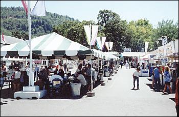 Picture of food area.