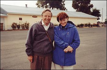 Picture of Oregon Senator Vern Cook and Vicki.