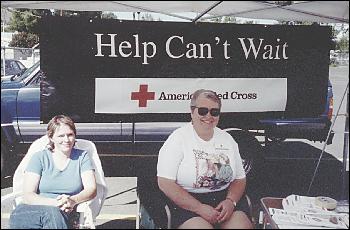 Picture of Red Cross volunteers.
