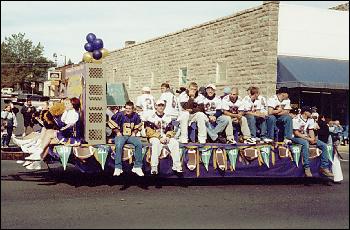 Picture of High School football team.