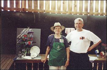 Odell Garden Club President Jennie Vann