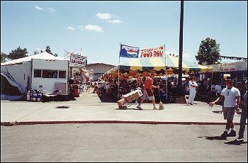 Nicely lade out food area