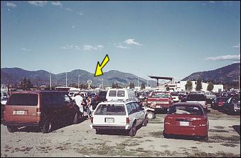 Picture of parking at fair.