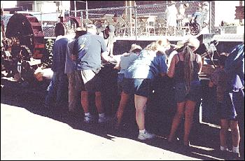 Picture of gold panning.