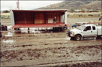 Picture of muddy rodeo.