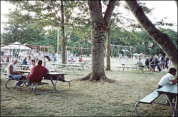 Picture of large playground for the kids.