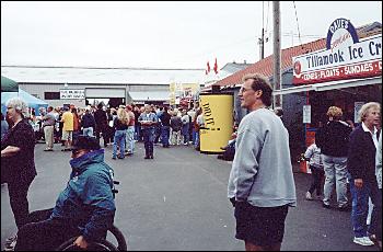 Picture of folks at the fair.